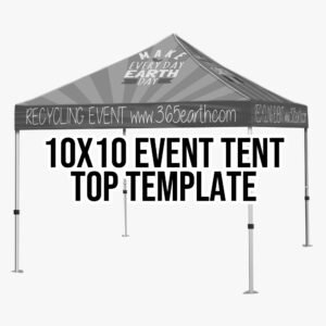 10x10 Event Tent Template