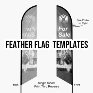 Feather Flag Templates