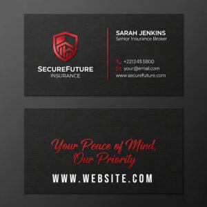 Foiled Business Cards