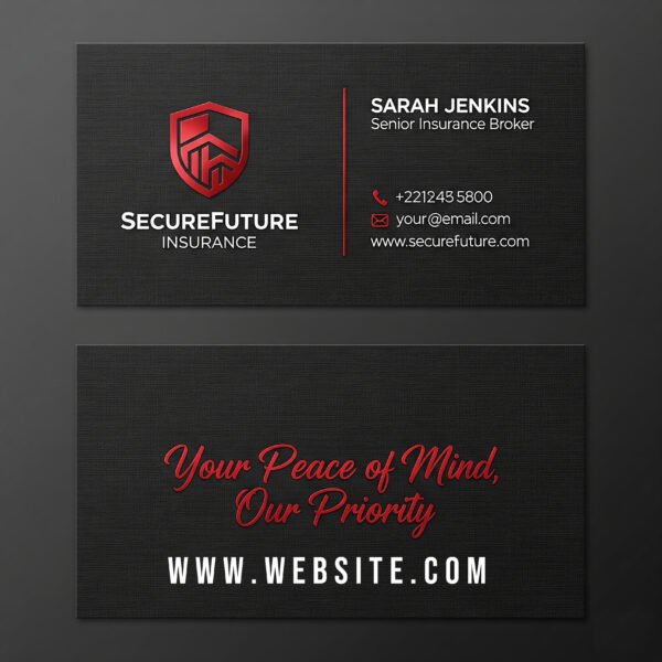 Foiled Business Cards