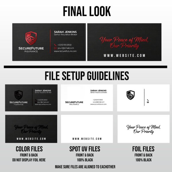 Foiled Business Cards - Image 2